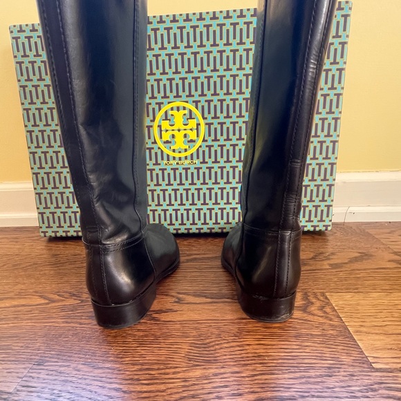 Tory Burch Kiernan Leather Boots - Picture 4 of 7